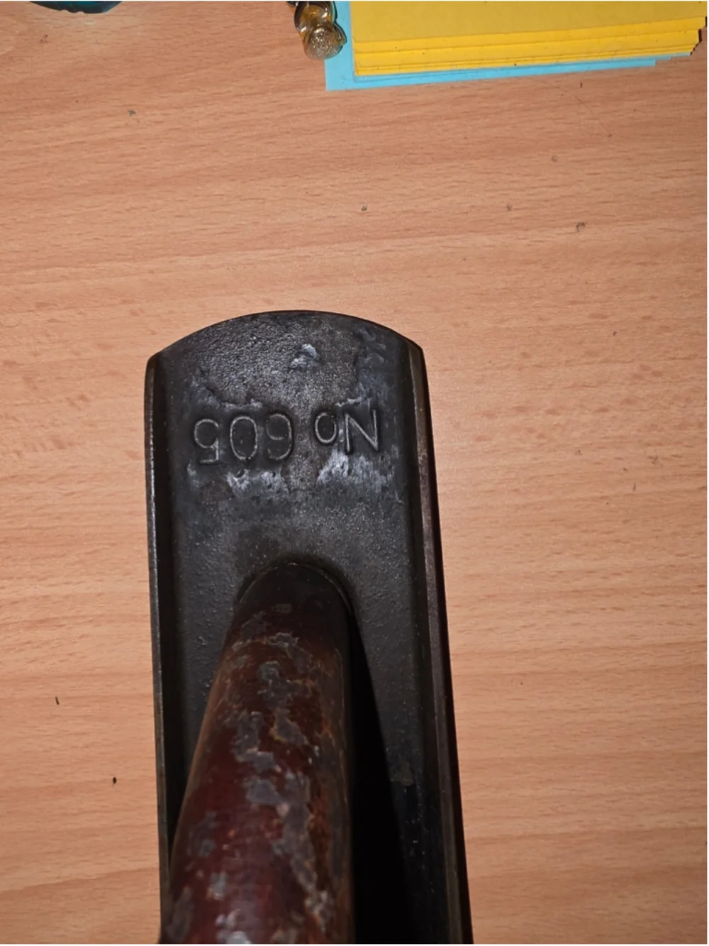 Antique Stanley Bed Rock No 605 Type 5 Jack Plane 1911 Patent Vintage Tool
